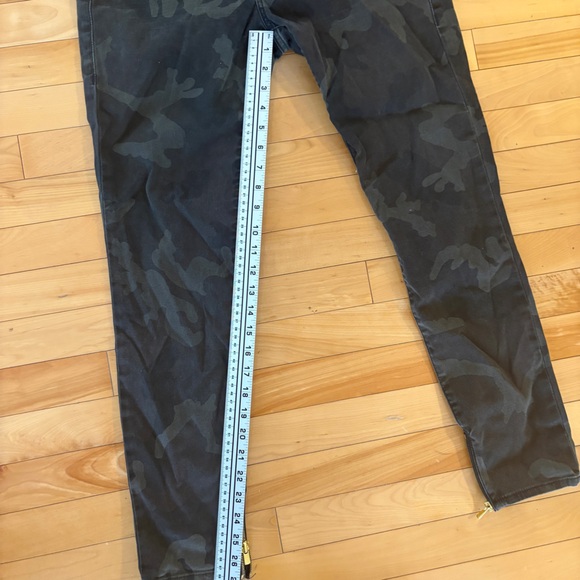 True Religion camo Curvy Skinny Jeans size 29 camouflage army green Jennie - Picture 8 of 14